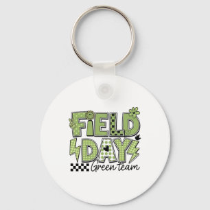 Field Day Green Team Color Field Trip Team Game Co Keychain