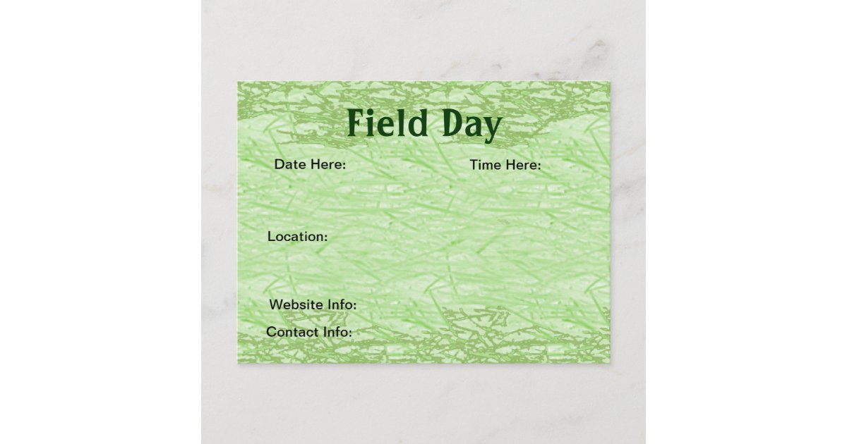 Field Day Ham Radio Post Card Invitations Zazzle