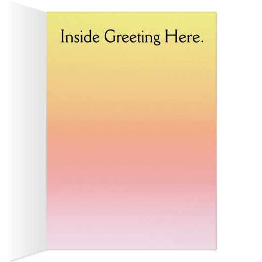 Field Day Ham Radio Silhouette Card With Sun (Inside (Right))