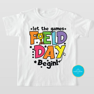 Field Day Kids Tee Let The Games Begin T-Shirt