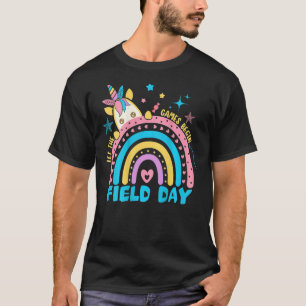 Field Day Let The Games Begin Boys Girls Teachers T-Shirt