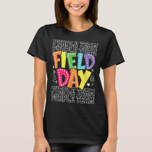 Field Day Purple Team Color War Camp Team Game Com T-Shirt