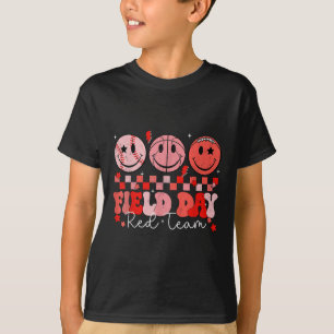 Field Day Red Team Color Field Trip Team Game Comp T-Shirt
