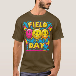Field Day School Activities For School Game Day La T-Shirt