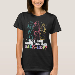 Field Day School Game Kids Potato Sack Race Field  T-Shirt
