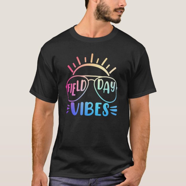 Field Day Vibes  For Teacher Boys Field Day 2022 T-Shirt (Front)