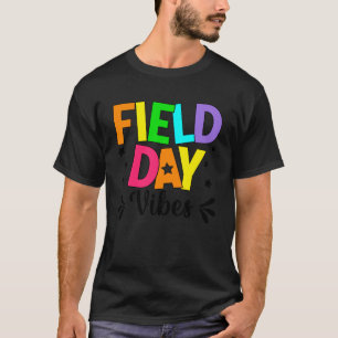 Field Day Vibes Teacher Boys Girls Kids Field Day T-Shirt