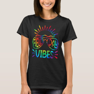 Field Day Vibes Tie Dye Last Day Of School Student T-Shirt