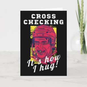 Field Dek Filed Funny Ice Hockey Jersey Card