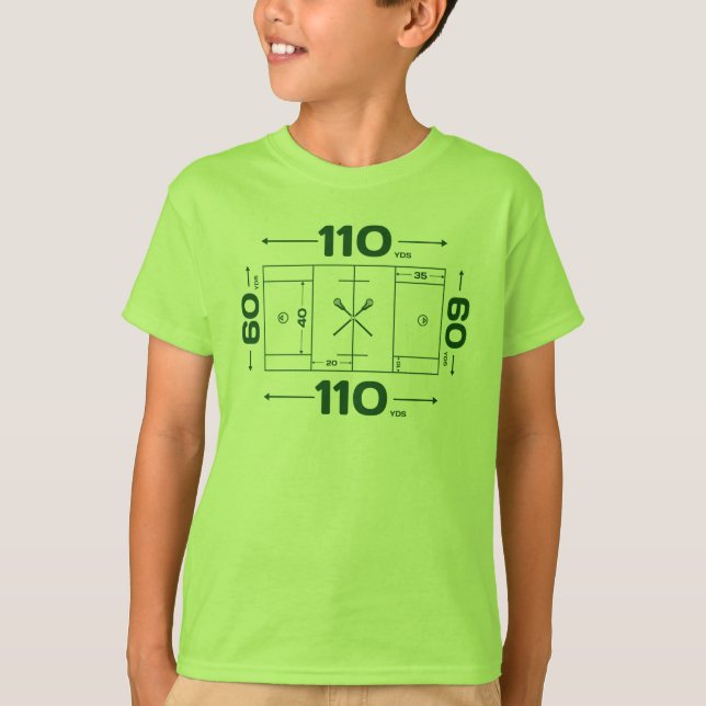 Field Dimensions T-Shirt (Front)