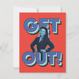 field   Elaine - Get Out! Note Card