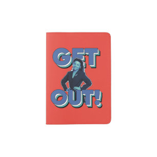 field   Elaine - Get Out! Passport Holder