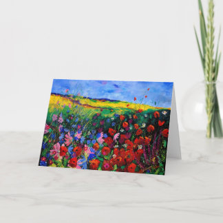 field flowers 68 card