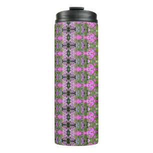 Field Flowers Ikat 8 Thermal Tumbler