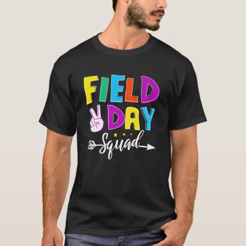 Field Fun Day Squad School Trip Vibes Boys Girls T T_Shirt