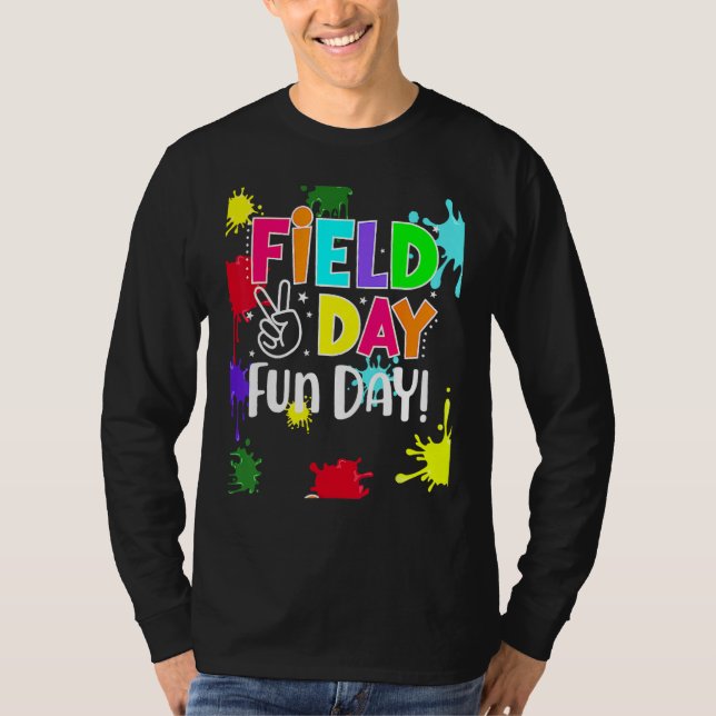 Field Fun Day Squad School Trip Vibes Boys Girls T T-Shirt (Front)