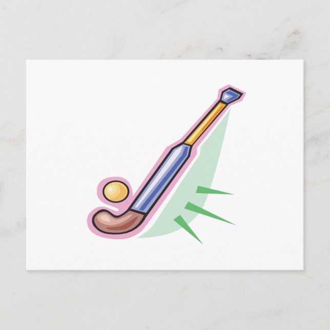 Field Hockey 3 Postcard (Front)