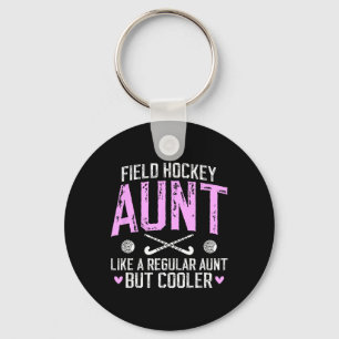 Field Hockey Aunt Definition Field Hockey Player A Keychain