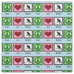 Field Hockey Blue Fabric