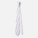 Field Hockey blue stick Neck Tie