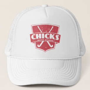 Field Hockey Chicks With Sticks Trucker Hat