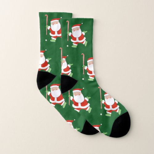 Field Hockey Christmas Socks