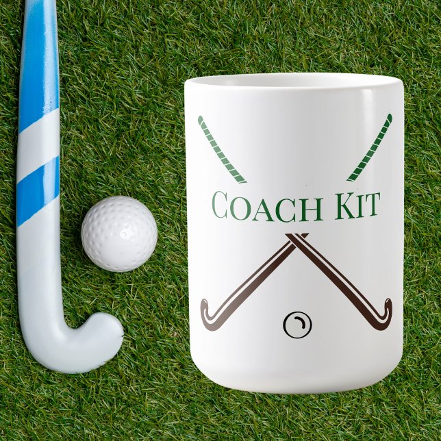 Field Hockey Coach End of Year Custom Gift Coffee Mug (Creator Uploaded)