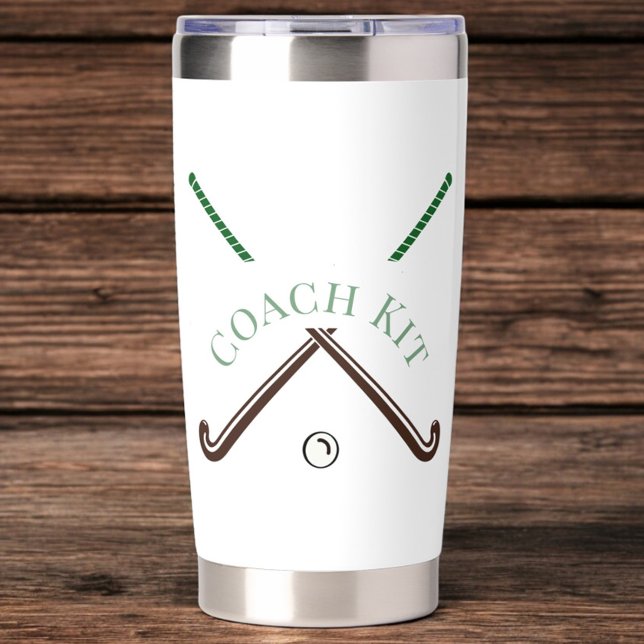 Field Hockey Coach End of Year Custom Gift Insulated Tumbler (Creator Uploaded)