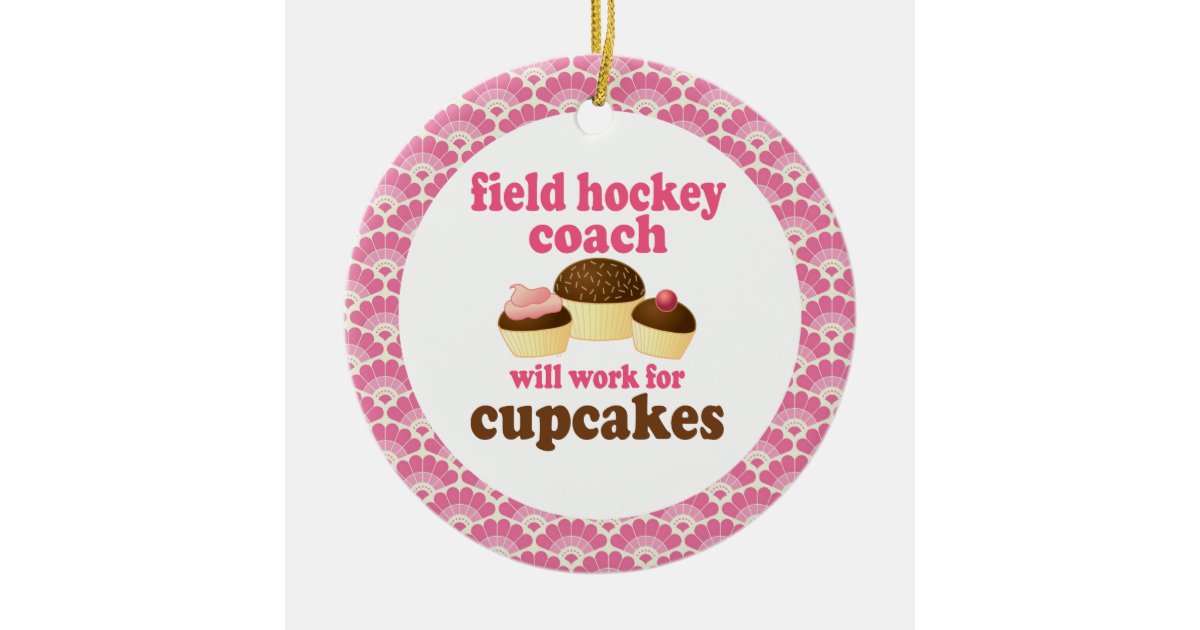 Field Hockey Coach Gift Ornament | Zazzle.com