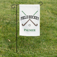 Field Hockey Crossed Sticks Custom