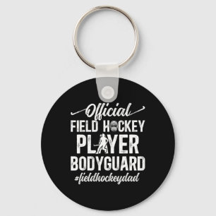 Field Hockey Dad Funny Dad Of A Field Hockey Playe Keychain