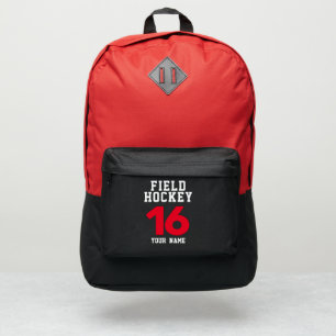 FIELD HOCKEY Editable Name & Number Port Authority® Backpack