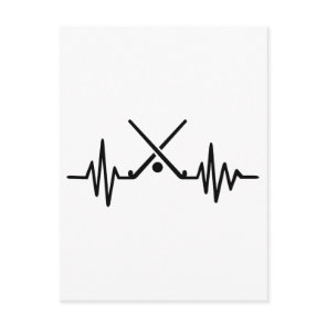 Field hockey frequency postcard