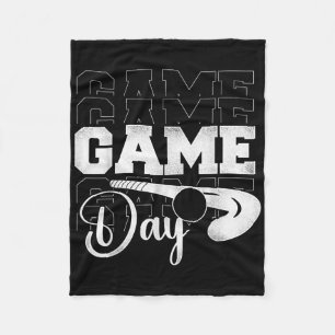 Field Hockey Game Day _2 Fleece Blanket