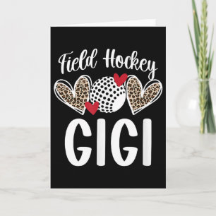 Field Hockey Gigi Hearts Gigi Of A Field Hockey Pl Card