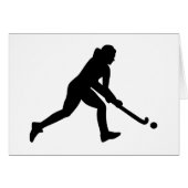 Field hockey girl (Front Horizontal)