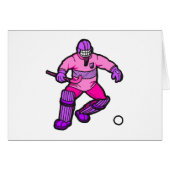 Field Hockey goalie (Front Horizontal)