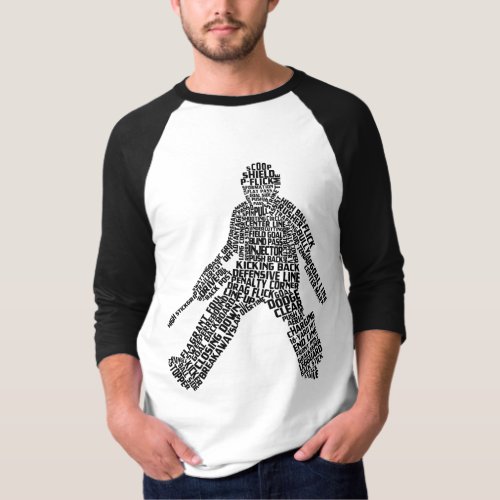 Field Hockey Goalkeeper Word Art T_Shirt