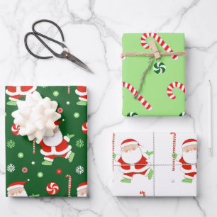 Field Hockey Holiday Gift Wrapping Paper Sheets