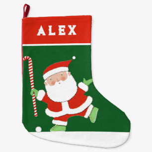 Field Hockey Holiday Gifts Large Christmas Stock Stocking