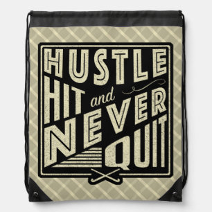 Field Hockey Hustle, Hit & Never Quit Backpack