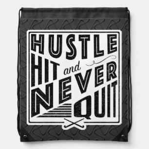 Field Hockey Hustle, Hit & Never Quit Backpack