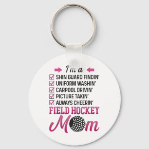 Field Hockey I'm A Shin Guard Findin' Field Hockey Keychain