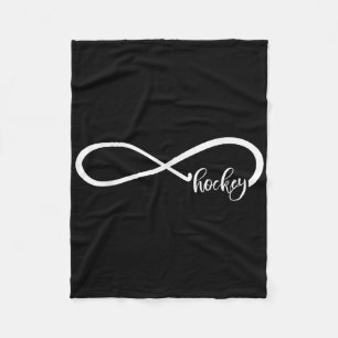 Field Hockey Infinite Hockey _1 Fleece Blanket