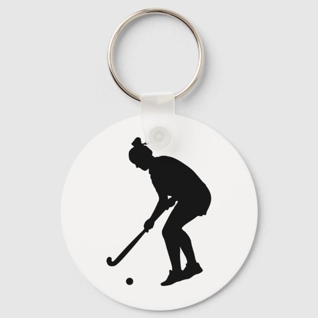 Field Hockey Keychain (Front)
