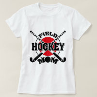 Field Hockey Mom Crossed Hockey Sticks Hockey Ball