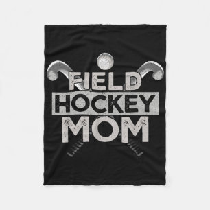 Field Hockey Mom Field Hockey Mom Fleece Blanket