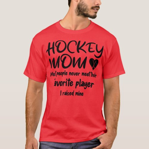 Field Hockey Mom For Women  T_Shirt