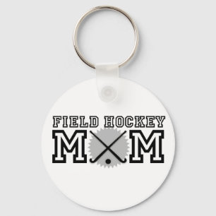 Field Hockey Mom Keychain