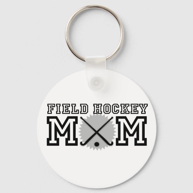 Field Hockey Mom Keychain (Front)
